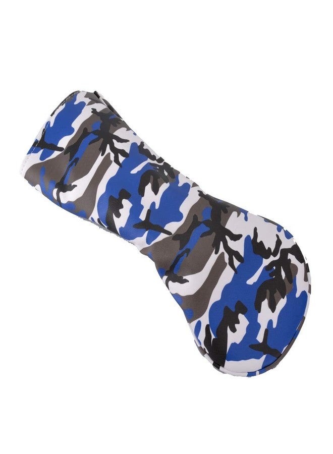 GOOACTION Camo Golf Club Driver Head Cover Leather Camouflage Blue Pattern Design Headcover - Image 2
