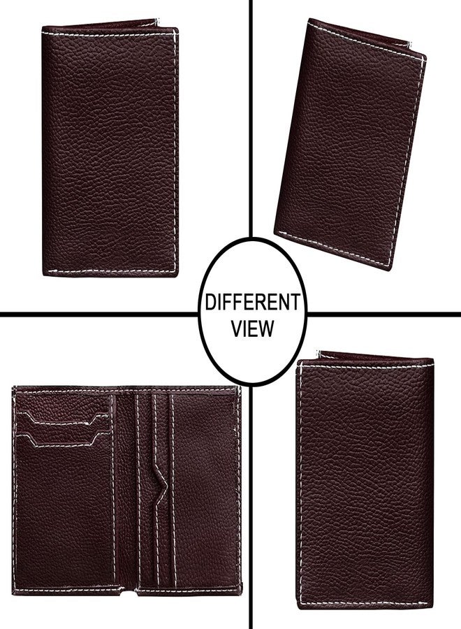 GREEN DRAGONFLY PU Leaher Clutches/Women's Wallets/Card Holder for Women,Credit Card Holder Wallet for Women & Girl's(NMB/202306745-Coffee Brown) - Image 4