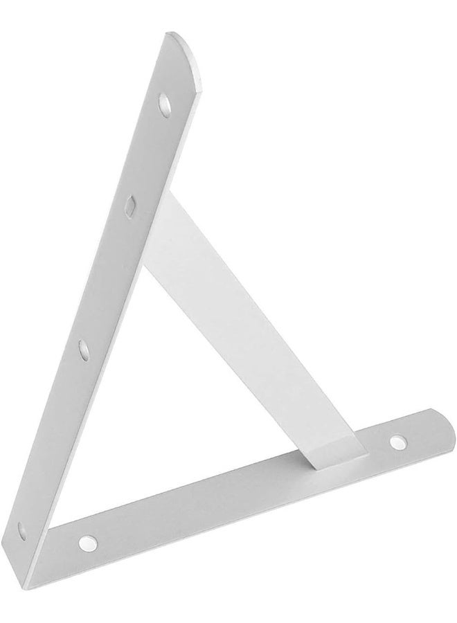 Royal Apex Heavy Duty One Pair Shelf Brackets 8" X 12" Floating Shelves Tripod Triangle Shelf L Brackets 90 Degree Angle Wall Mounted Shelf Supporter Bracket Frame  - Image 4