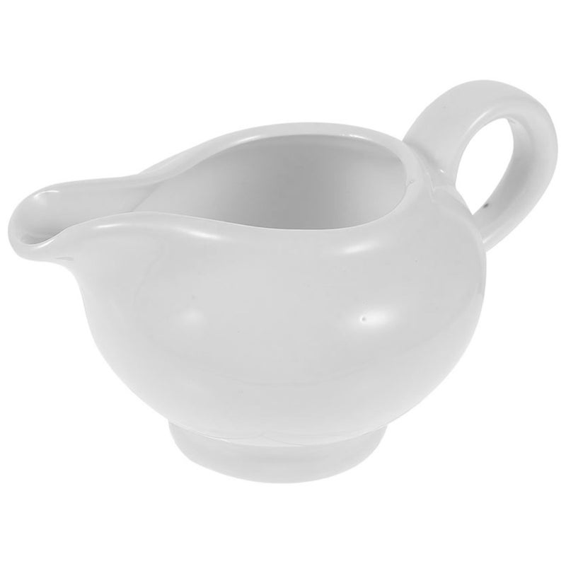 2pcs Sauce Container Sauce Boat Ceramic Sauce Cup Ceramic Gravy Boat Gravy Container - Image 1