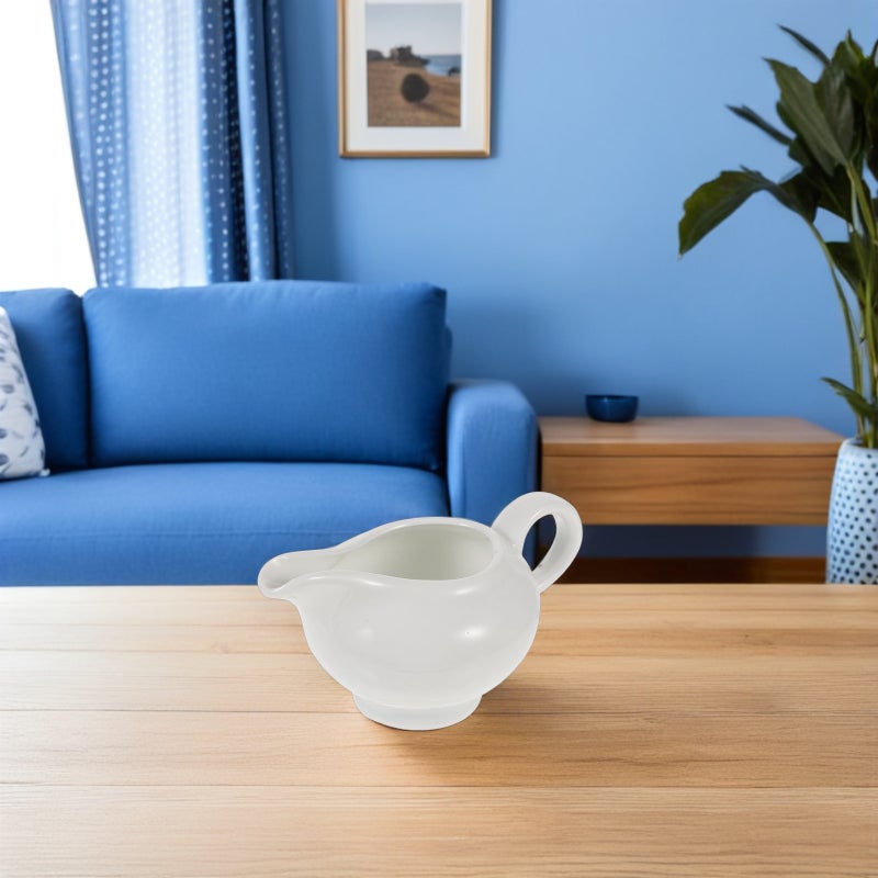 2pcs Sauce Container Sauce Boat Ceramic Sauce Cup Ceramic Gravy Boat Gravy Container - Image 5
