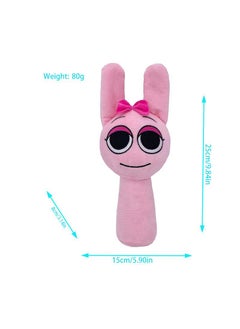 Y&D Sprunki Plush Toys, Sprunky Wenda & Gray Plushies Pillow Stuffed Animal Figure Dolls for Game Fans Gifts for Kids  - Image 2