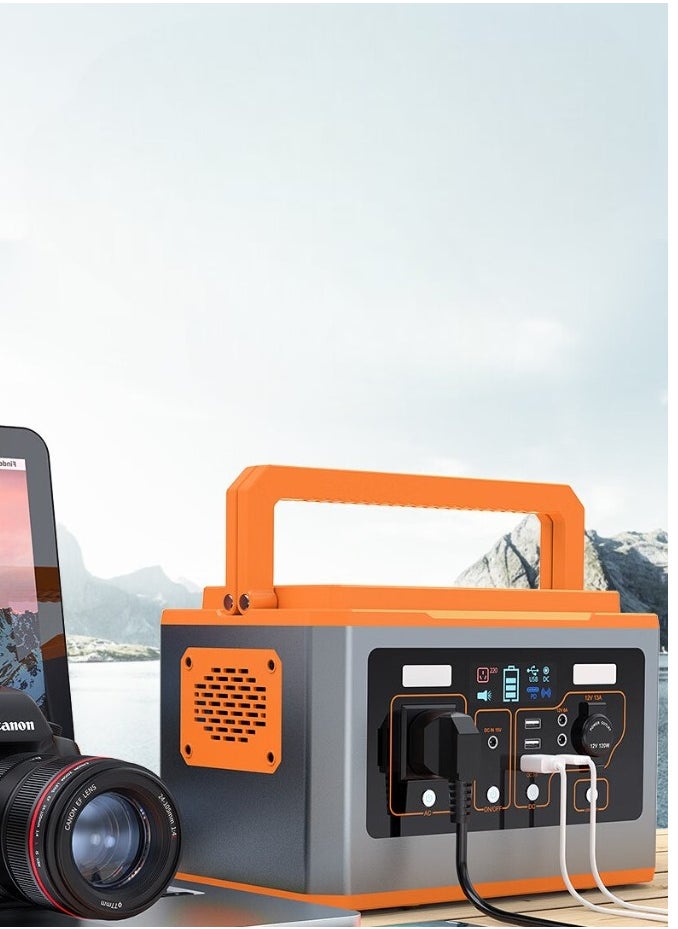 Generic Portable Power Station 800Wh Backup Lithium Battery Pack Power Supply Solar Generator with Pure Sine Wave AC Outlets for Outdoors Camping Adventure Travel Hunting Blackout Emergency  - Image 1