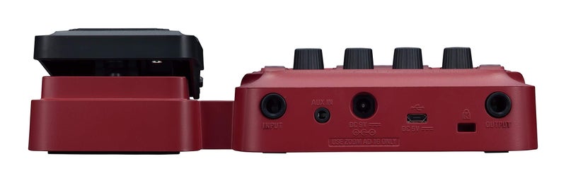 Zoom B1X Four Bass Multi-Effects Pedal (Red) - Image 5