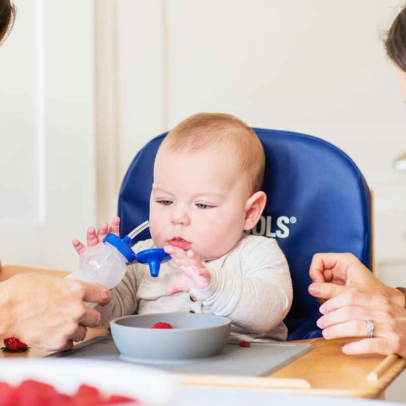 توك تولز Honey Bear Straw Cup for Babies - BPA-Free, Food-Grade Therapy Sippy Bottles for Speech and Feeding Training - Leak-Proof, Licensed Speech Pathologist (Single, 5, Ounce) - Image 4