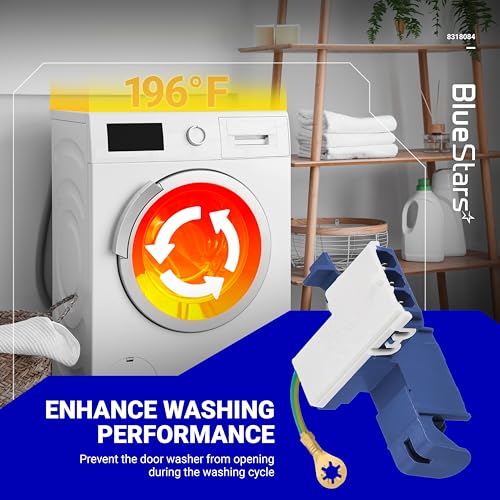 BlueStars 8318084 AP3180933 PS886960 Washer Door Lid Switch Kit - Fit for Whirlpool Roper Estate, Kenmore Washers - Replaces TJ90ES8084 WP8318084 AP6012742 ES8084 PS11745957 WP8318084VP pn8318084 - Image 4