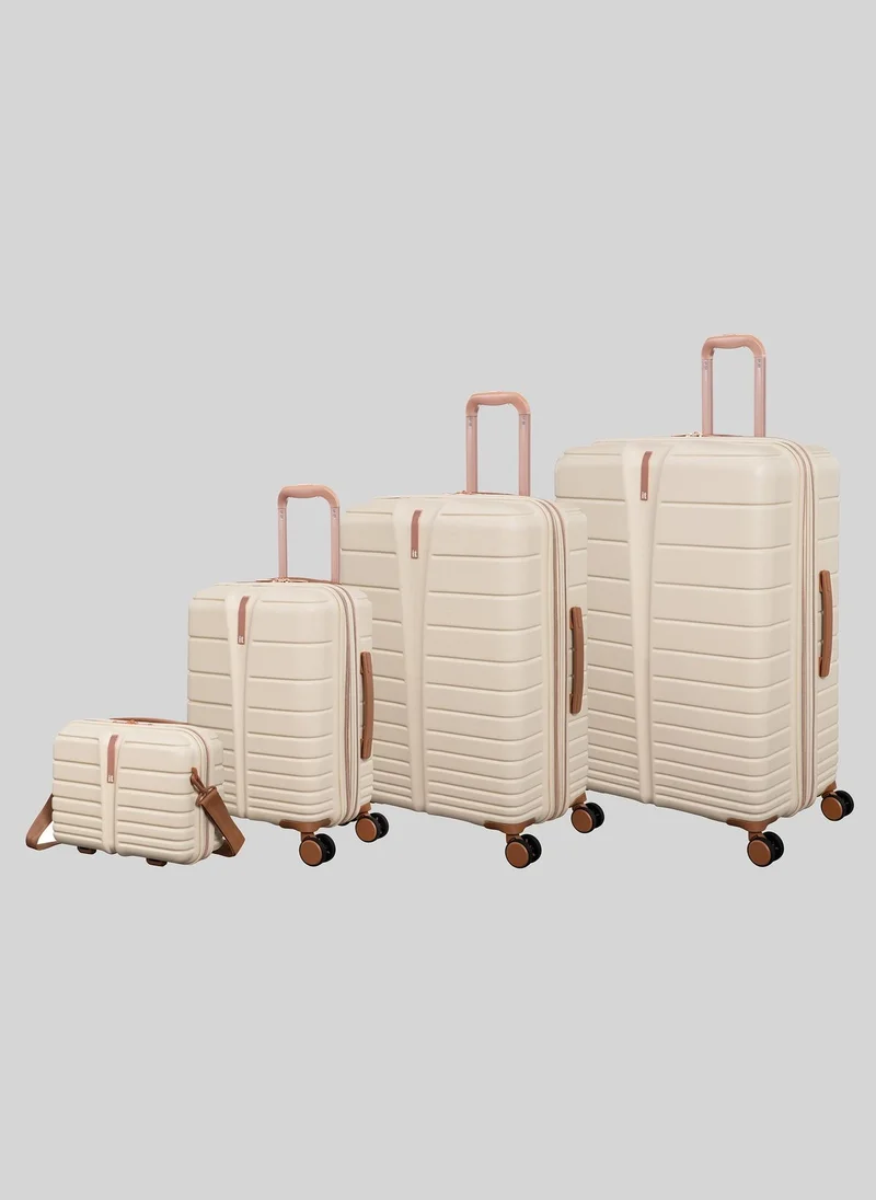 Matalan IT Luggage Cream Fascinate Hardshell Suitcase