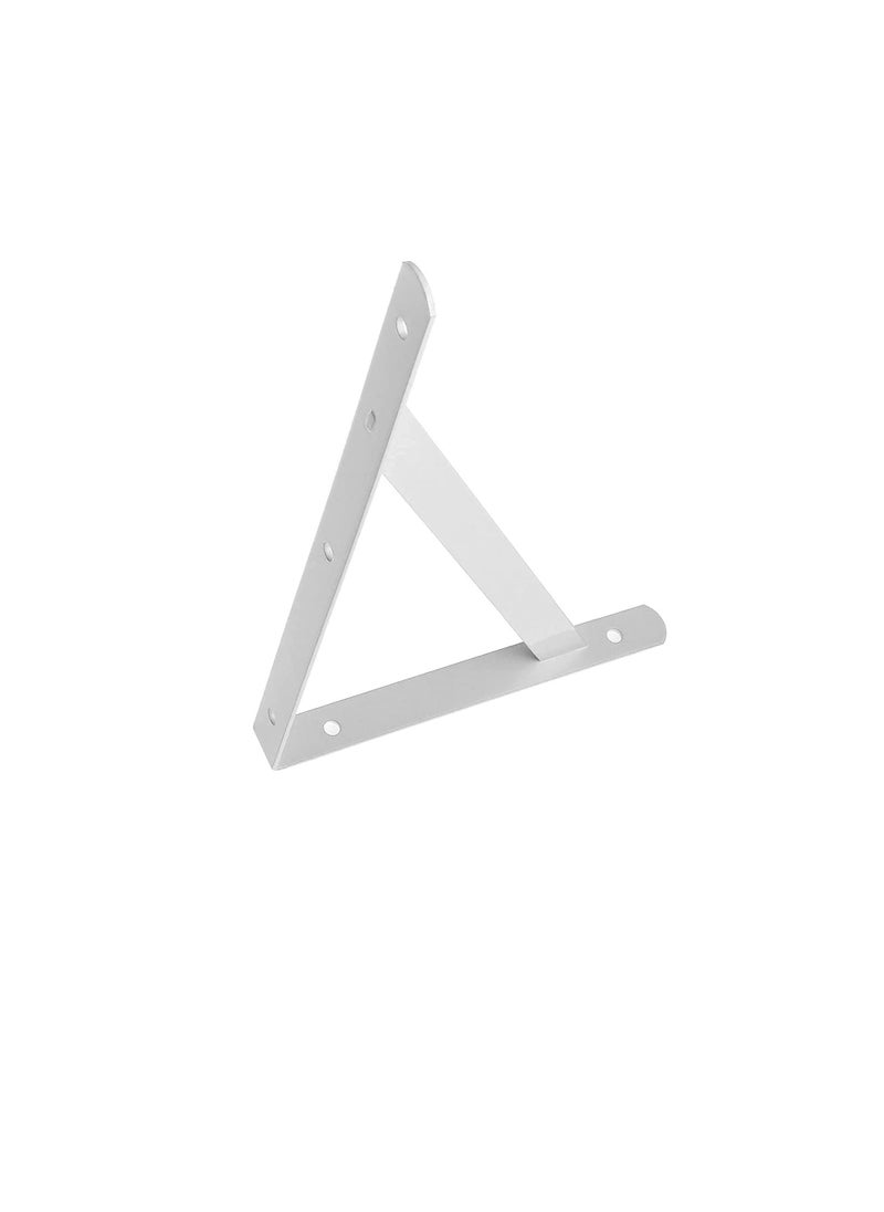 ROBUSTLINE Robustline Heavy Duty One Pair Shelf Brackets 9" x 12", Floating Shelves Tripod Triangle Shelf L Brackets, 90 Degree Angle Wall Mounted Shelf Supporter Bracket Frame  - Image 1