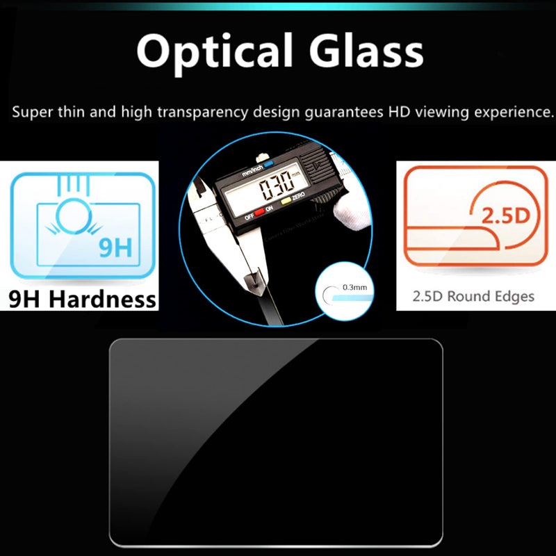 PCTC Screen Protector Compatible for Sony alpha A6600 A6100 A6400 A6000 A6300 A5000 Nex-7 NEX-6 NEX-5, [3 Pack] 0.3mm 9H Hardness Tempered Glass - Image 5