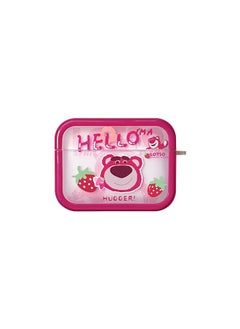 Applicable To AirPods Pro2 Earphone Cover Two-in-one Cartoon Soft Case For Apple1/2/3 Generation Wireless Bluetooth Cross-border-Color:Two-in-one Soft Shell-hello Strawberry-Model:AirPods 1/2 Generation (protective Cover)