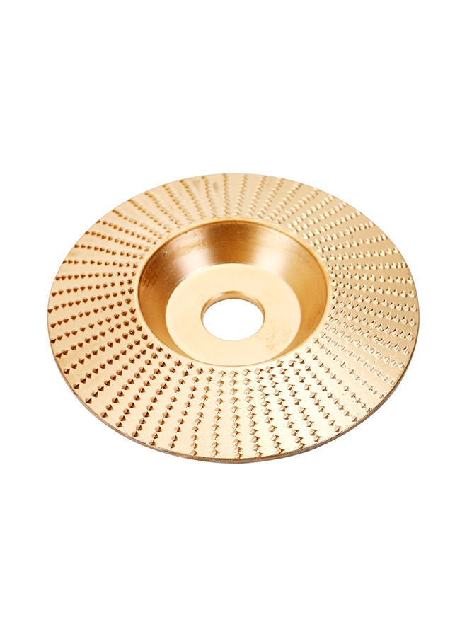 NIBEMINENT Wood Grinding Wheel gold 15x4x14centimeter  - Image 4