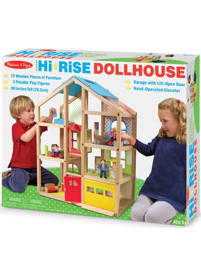 Melissa & Doug Hi-Rise Dollhouse 