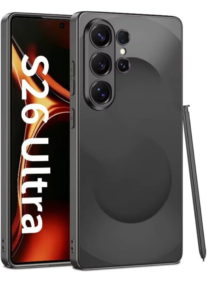 Gkk Case For Samsung Galaxy S26 Ultra Super Slim "S" Design Case, Anti-Fingerprint Camera Protection Matte Texture Cover، Black