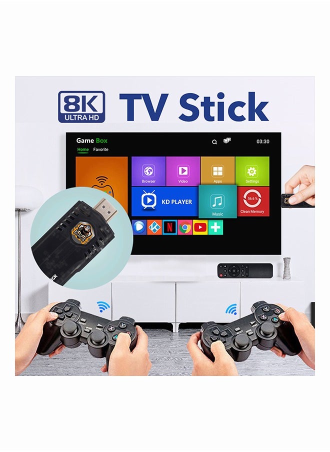 Mi VAZA - TV Game Set Top Box Home Game Console 8K HD Wireless Dual System PSP and 14 Simulator Game Box With 64GB 13000 Games - Image 1