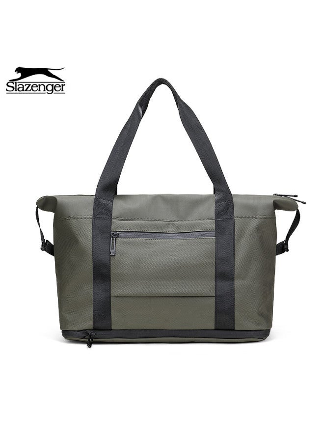 Slazenger Travel Bag, Lightweight Handheld Luggage For Men And Women, Sports And Fitness Bag, Large Capacity Suitcase For Business Trips And Travel - Image 4