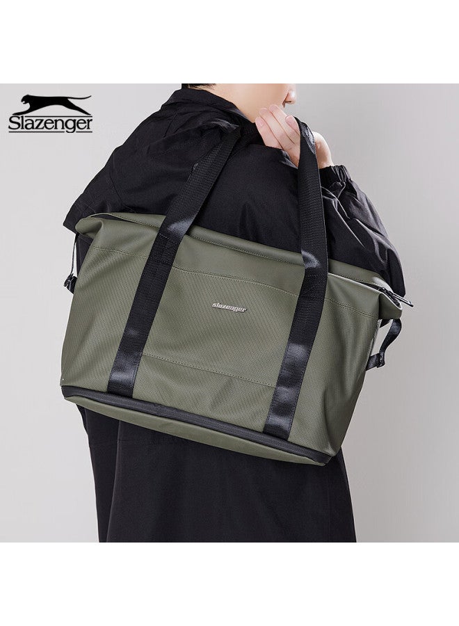 Slazenger Travel Bag, Lightweight Handheld Luggage For Men And Women, Sports And Fitness Bag, Large Capacity Suitcase For Business Trips And Travel - Image 5
