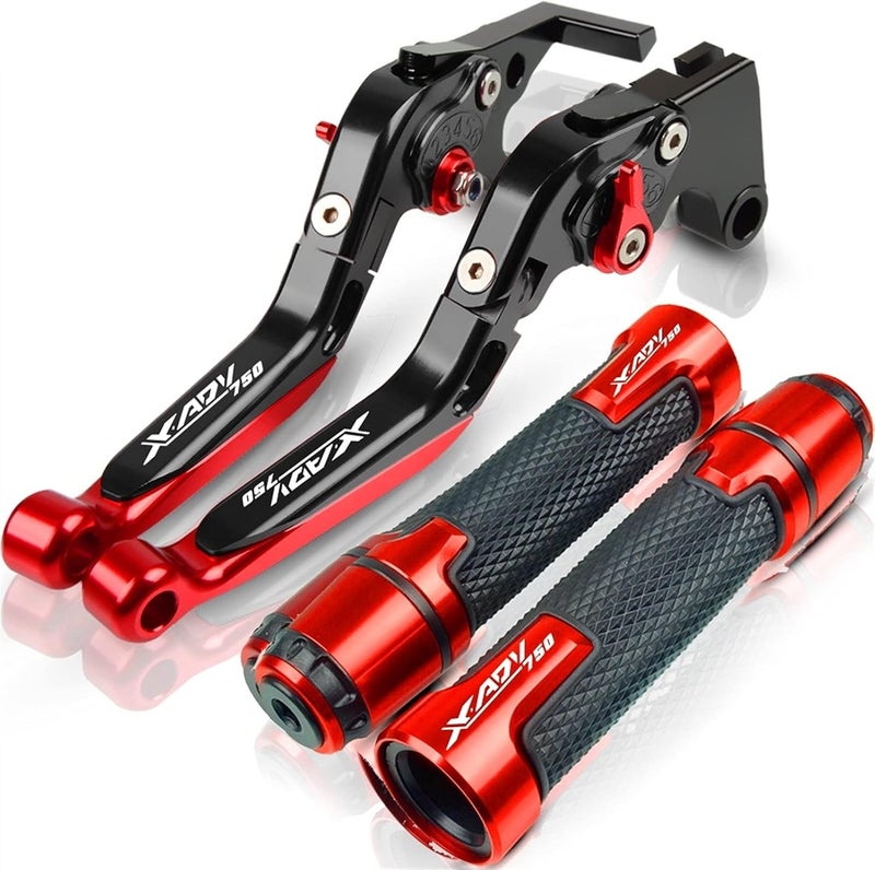 cheekyglo Handlebar Parts for XADV XADV 750 27 28 29 Motorcycle Accessories Extendable Brake Clutch Levers and Handlebar Hand Grips Ends XADV (Color : O Set of Styles)O Set of Styles - Image 2