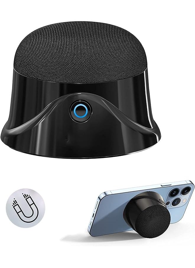 erorex 1 Pcs Portable Magnetic Small Bluetooth Speaker 5W Stereo Sound Deep Bass 9H Playtime Tws Pairing Speaker For Home Outdoor Travel Golf Carts Support For Iphone 12 13 14  - Image 1
