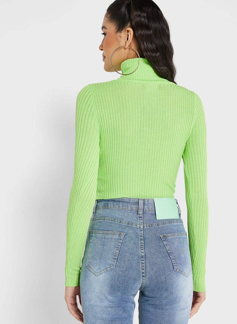 Ginger High Neck Sweater  - Image 2