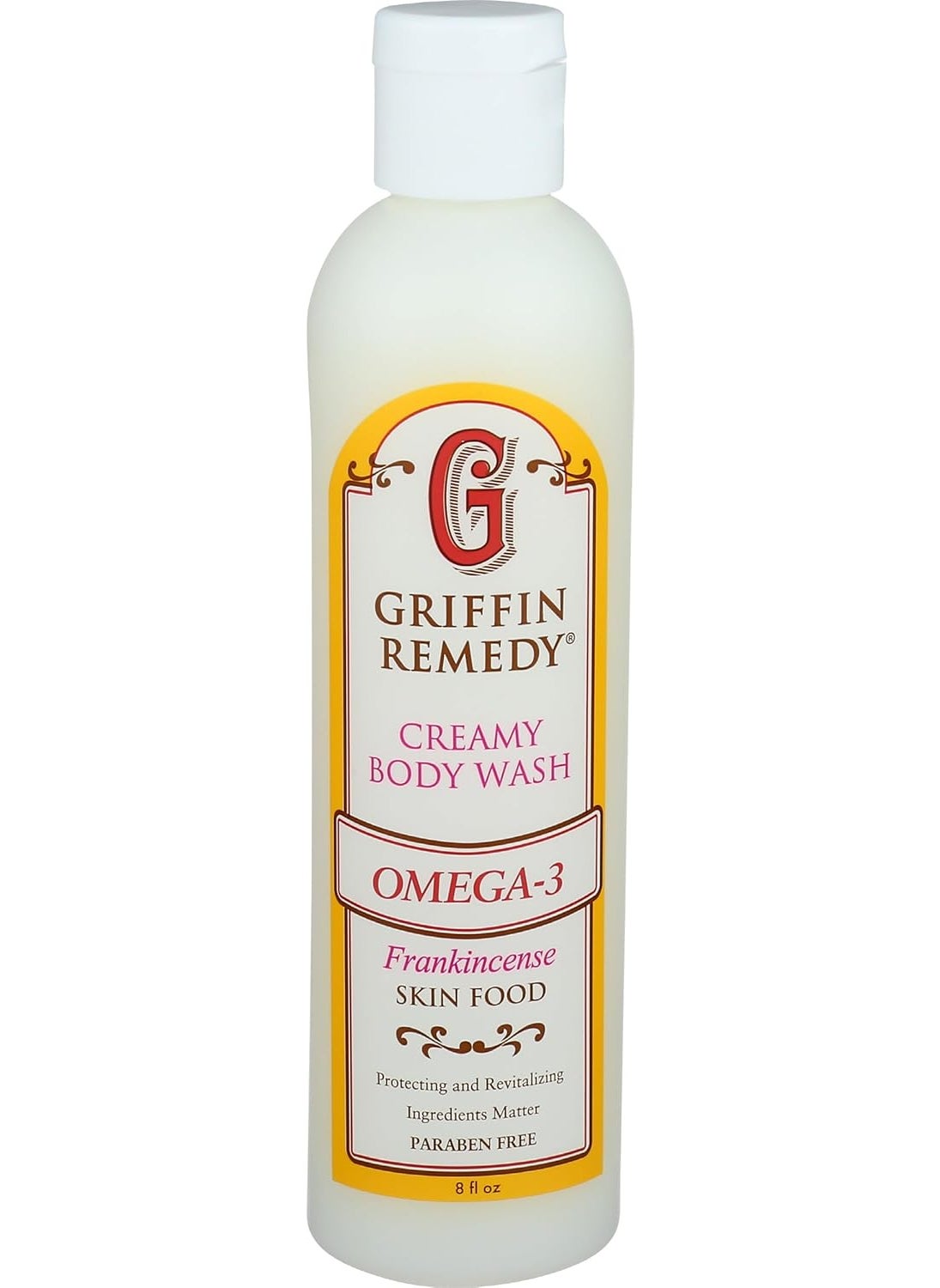 GRIFFIN REMEDY - GRIFFIN REMEDY Creamy Body Wash Omega3 Frankincense 8 FZ - Image 1