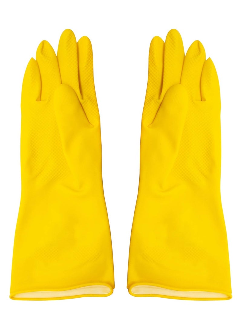 One-Size-Fits-All Latex Household Gloves for Multiple Uses, 1-pack - Image 1