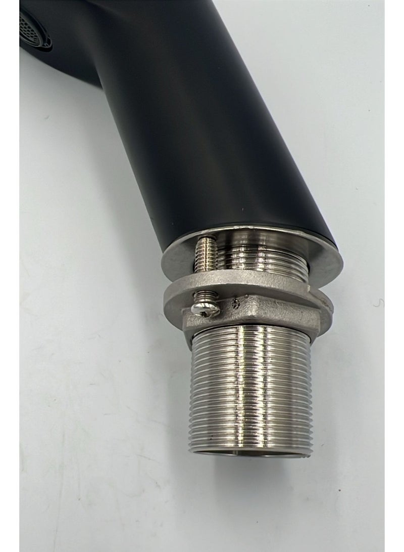 Queens Queen Modern LUXURY Bathroom Basin Mixer Black Color Twist opening type for Hot & Cold - Image 4