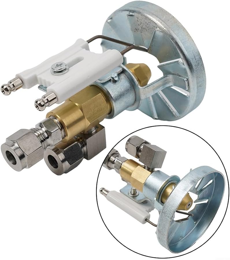 Heavy Oil Diesel Vegetable Waste Burner Nozzle 0 5mm Siphon Air Atomizing Brass - Image 2