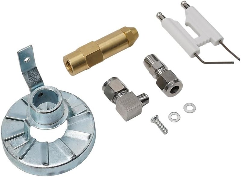 Heavy Oil Diesel Vegetable Waste Burner Nozzle 0 5mm Siphon Air Atomizing Brass - Image 4