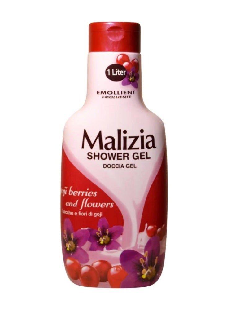 ماليزيا جل سائل للاستحمام بالتوت الغوجي والازهار 1000مل