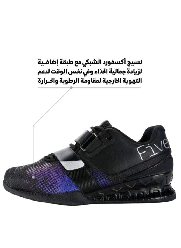 FiveLete - Weightlifting Shoes,Gym Shoes Powerlifting Shoes for Crossfit Lifting Training Footwear,Weight Lifting Shoes for Heavy Lifting Deadlifting Weight Training,Squat Shoes for Men Women - Image 1