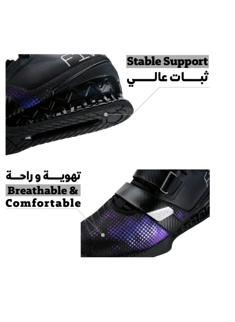 FiveLete - Weightlifting Shoes,Gym Shoes Powerlifting Shoes for Crossfit Lifting Training Footwear,Weight Lifting Shoes for Heavy Lifting Deadlifting Weight Training,Squat Shoes for Men Women - Image 1