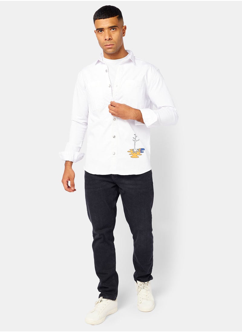 Coup - Graphic Print Shirt - Image 1