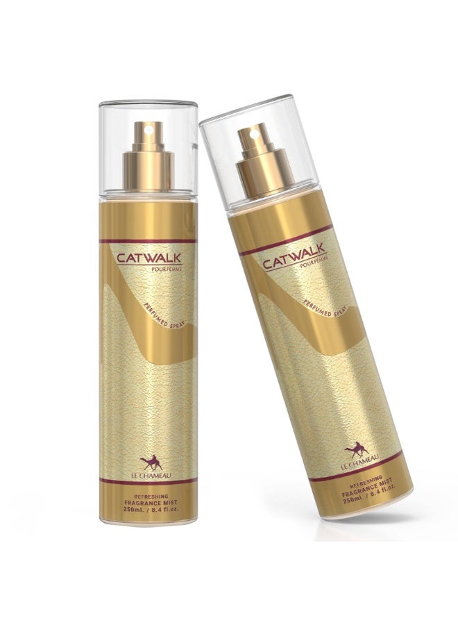 LE CHAMEAU Cat Walk Perfume Body Mist For Women 250ml