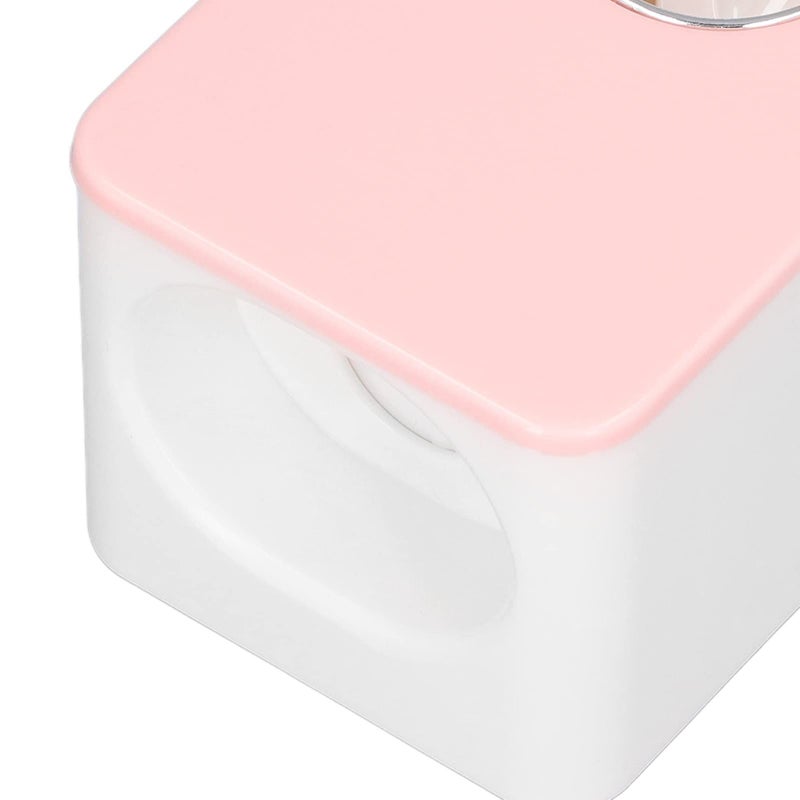 Automatic Toothpaste Dispenser Wall Mounted Easy Install For Bathroom Roseate Pink - Image 5