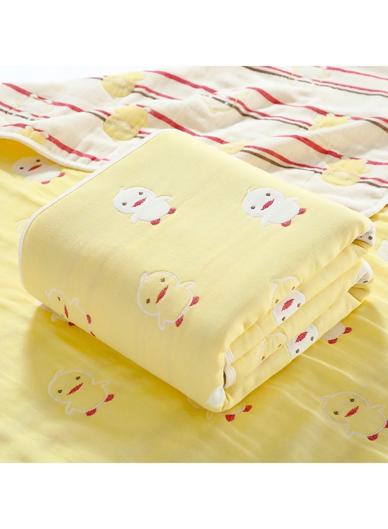 Pure Cotton Cartoon Printed Bath Towels