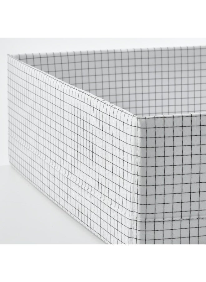 stuk Box with Compartments, White/Black, 32x51x10 cm - Image 4
