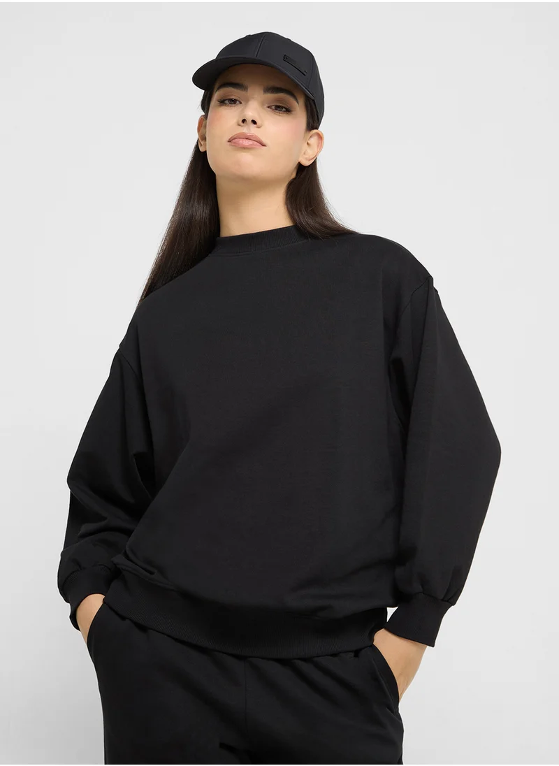 Ginger Basics Essential Oversize Sweatshirt Joggers Set