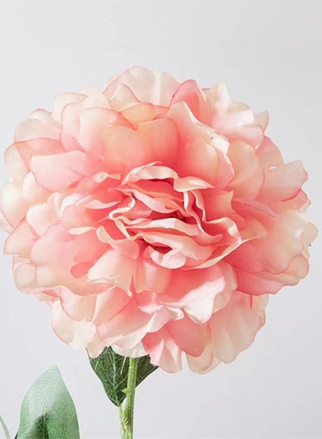 Kutis 2-Piece Artificial Peonies 2 Head Fake Flower Pink/Green 90 x 17 Centimeter - Image 5