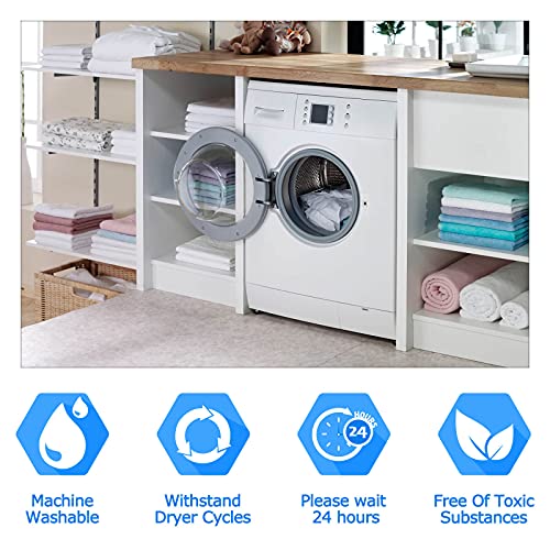 GREENCYCLE 2 Pack Black on White Iron On Clothing Fabric Label Tape Compatible for Ptouch TZe-FA231 TZ-FA231 AZE-FA231 1/2 inch 12mm 0.47 White Tape for PT-P750W PT-H110 PT-D210 PT-D600 - Image 4