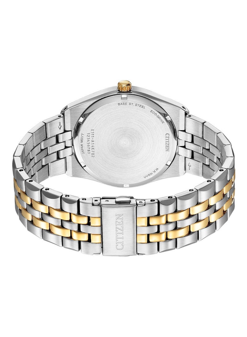 CITIZEN Eco-Drive Green Dial Stainless Steel Men's Watch BM7339-89X - Image 2