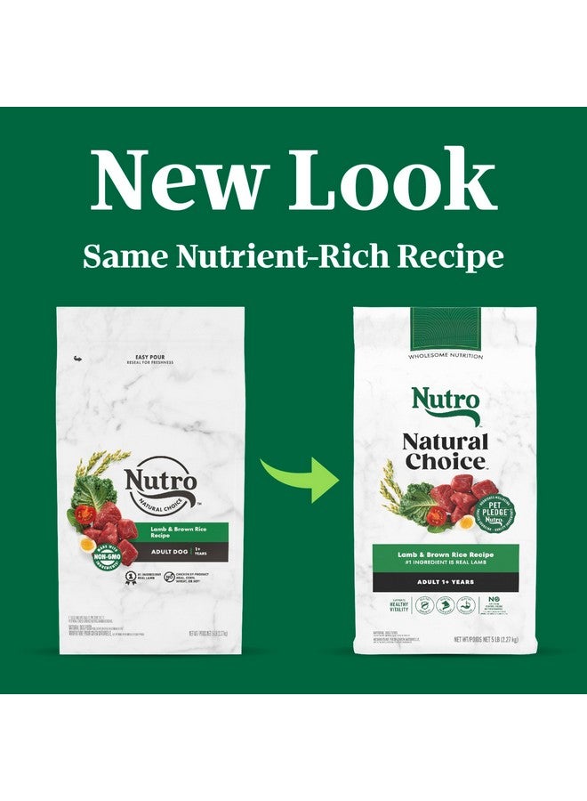 Nutro Natural Choice Adult Dry Dog Food, Lamb and Brown Rice Recipe, 5 lbs. - Image 2