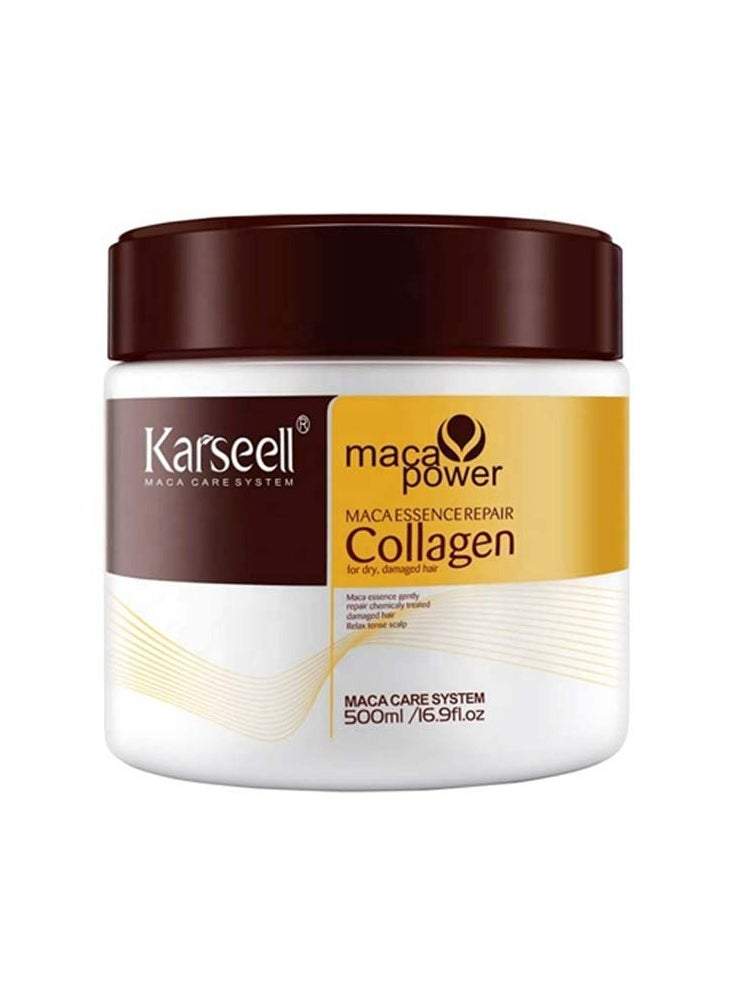 Karseell - Maca Essence Repair Collagen Hair Mask 500 mL - Image 1