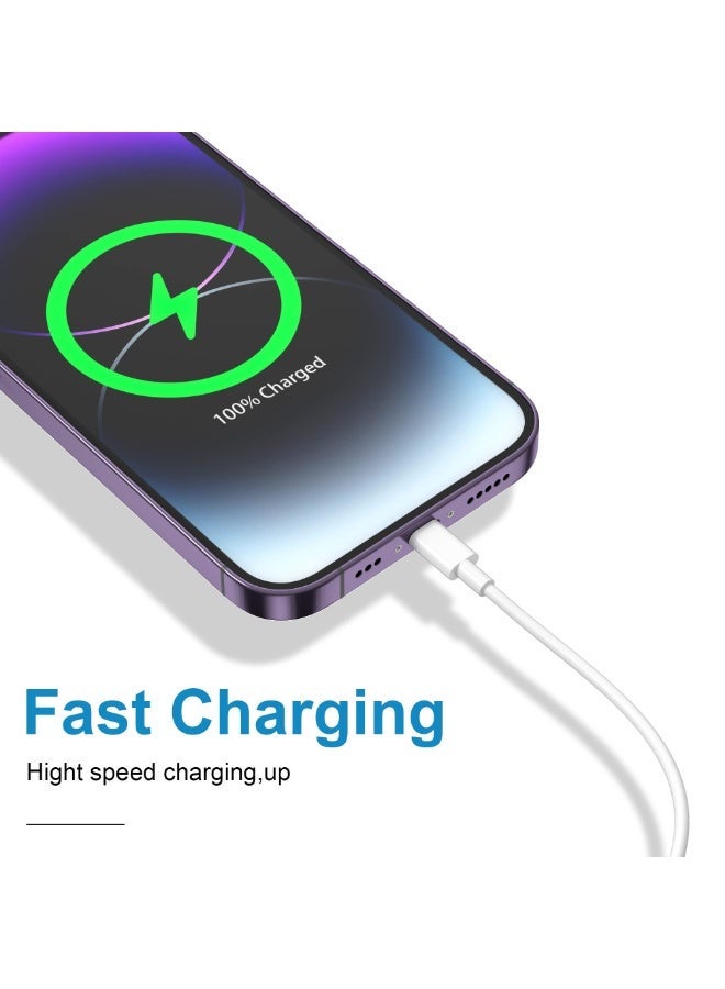Walpck 60W USB type C To type-C Super Fast 1M Charging Cable for iPhone 15 Pro/15 Pro Max/15/15 Plus, iPad mini 6, MacBook Pro/Air, iPad Pro, Samsung S23+, Huawei P60, etc white - Image 3