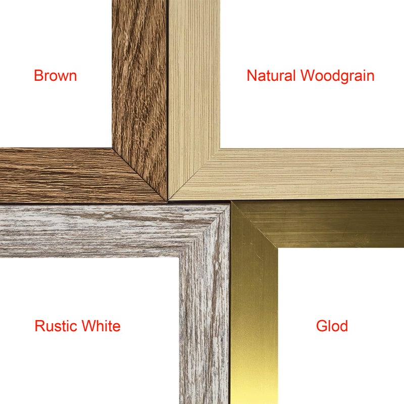 BESCRCL 12x16 Frame Wall Hanging Picture Frames, Natural Woodgrain, 1 Pack - Image 5