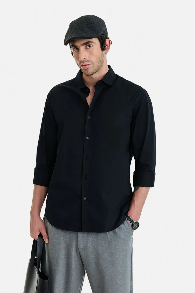 سنيتش Regular Fit 100% Cotton Shirt