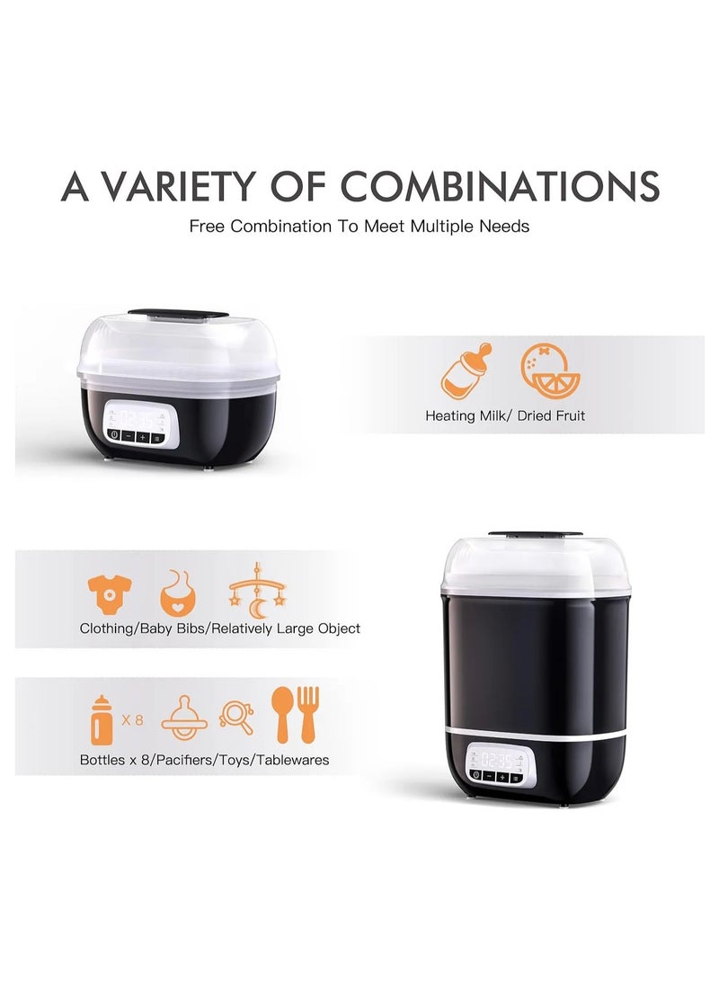 Multipurpose Bottle Sterilizer, LED Touch Display, 24-Hour Antibacterial Protection - Image 4