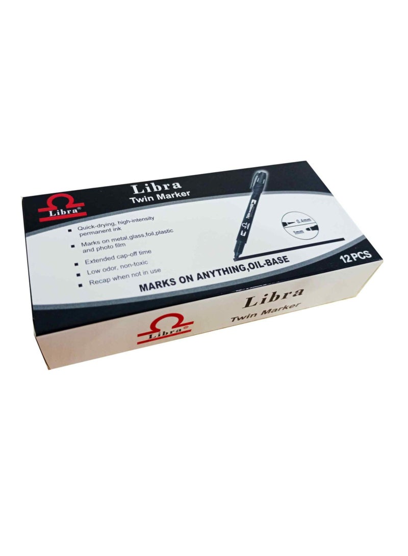 Libra Twin Marker ( 12 pieces ) - Image 1
