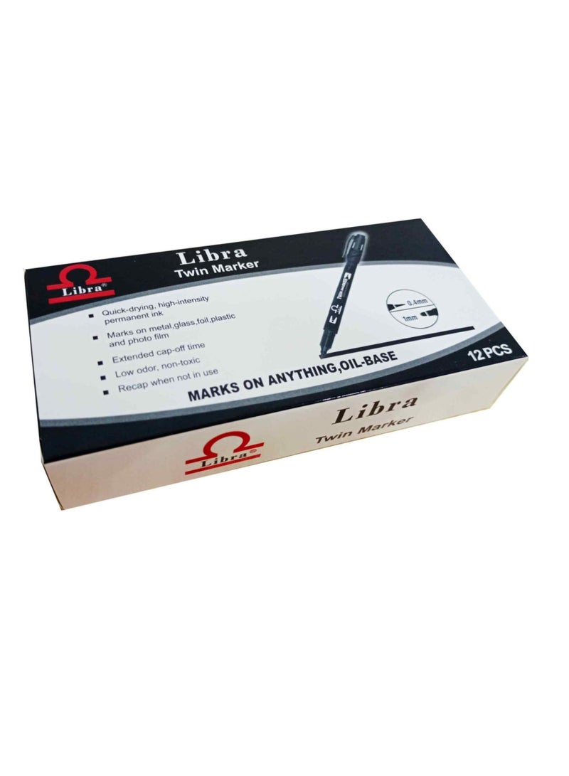 Libra Twin Marker ( 12 pieces ) - Image 2