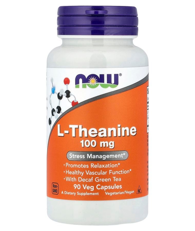 now L-Theanine 90 Veg Capsules