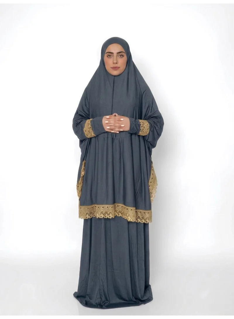Two Piece Islamic prayer dress for women -Prayer Clothes Abaya For women -Umrah essentials for women -Prayer dress women